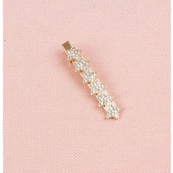 Rhinestone Star Hair Clips  *2/12$* - Picture 1 of 4